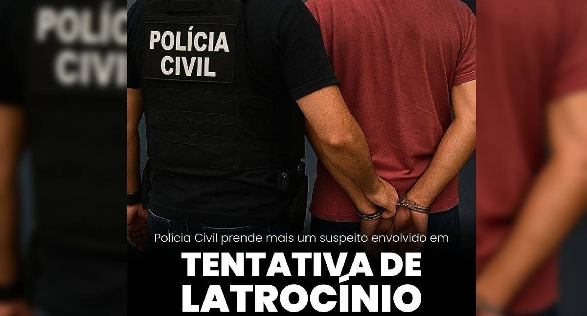 Polícia Civil prende suspeito de tentativa de latrocínio em Porto Velho