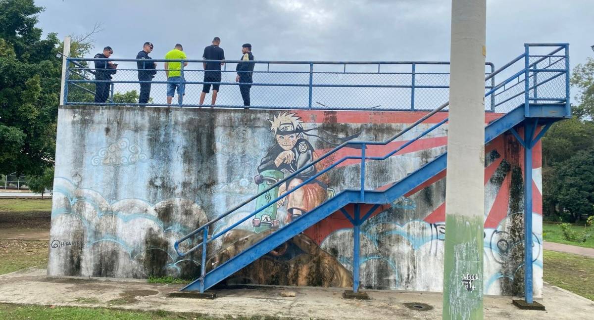 Polícia coíbe uso de drogas no Skate Parque durante ação