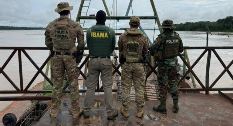 Polícia Federal deflagra operação contra o garimpo ilegal na fronteira