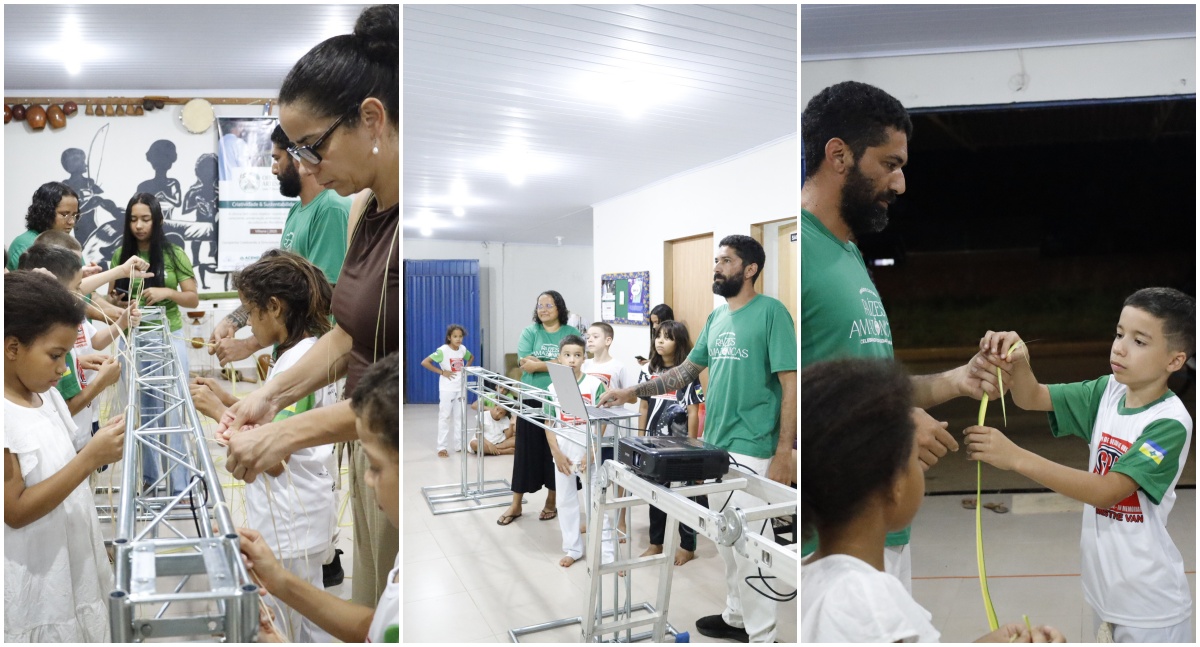 Pontão de Cultura Raízes Amazônicas promove oficina gratuita de artesanato em Vilhena