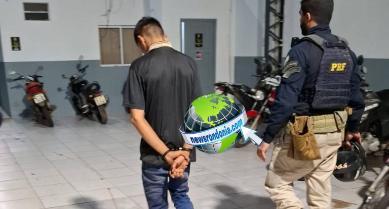 PRF prende jovem com motocicleta clonada após fuga na zona Norte
