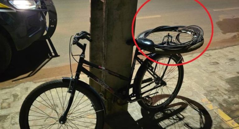 PRF prende suspeito de furtar fiação elétrica em Vilhena