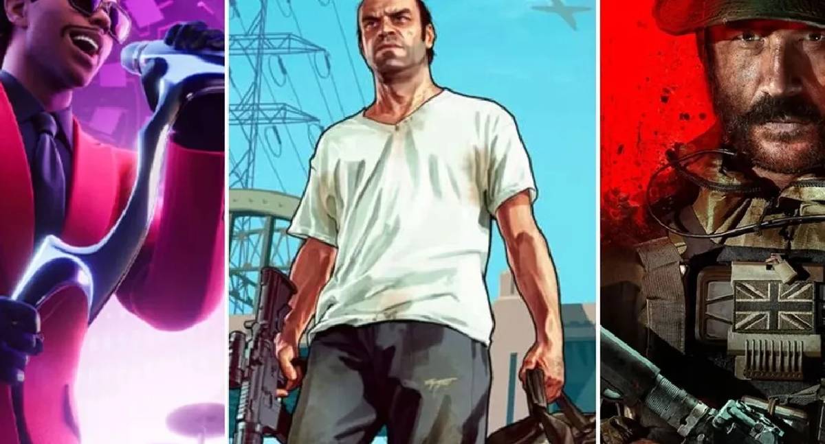 Ranking de games mais jogados em 2025 é praticamente igual ao de 2024