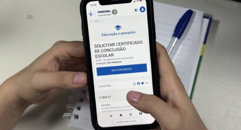 Rondônia Digital: Documentos Escolares Agora Podem Ser Solicitados Online