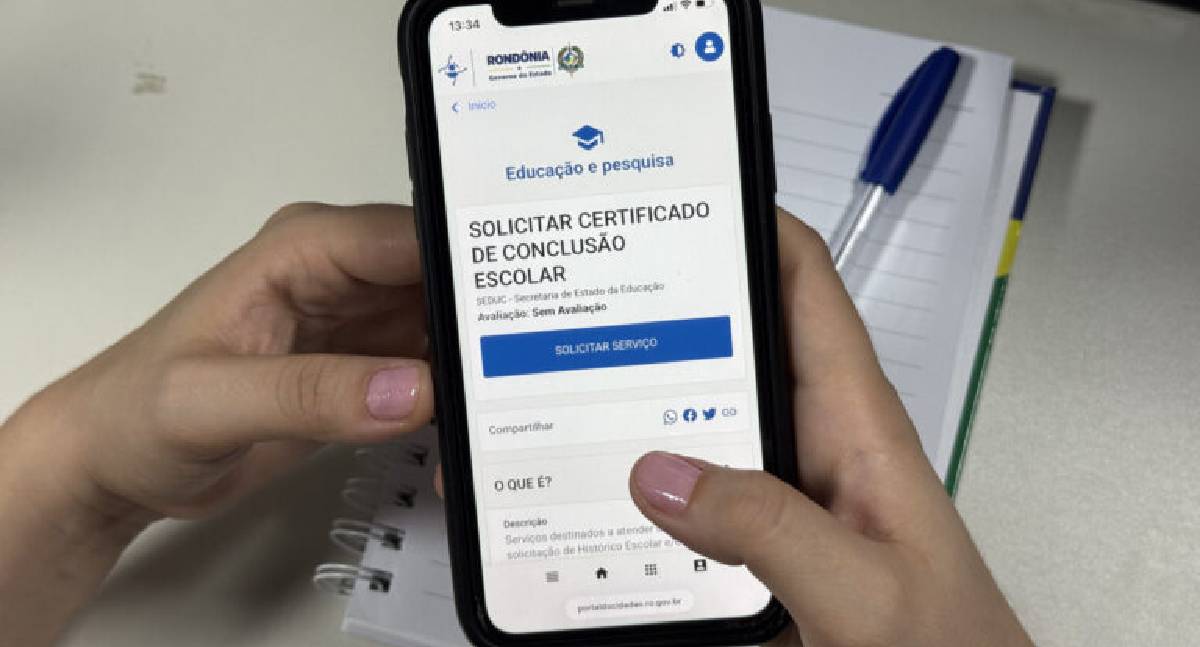 Rondônia Digital: Documentos Escolares Agora Podem Ser Solicitados Online