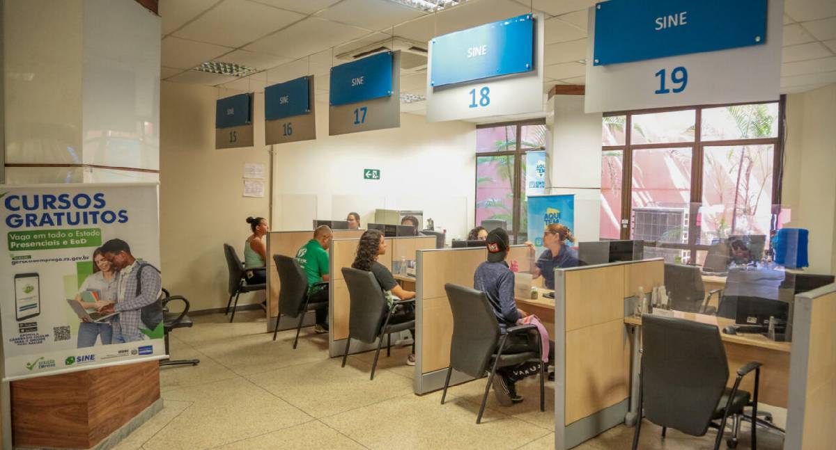 Rondônia inicia 2026 com mais de 2 mil vagas de emprego no Sine