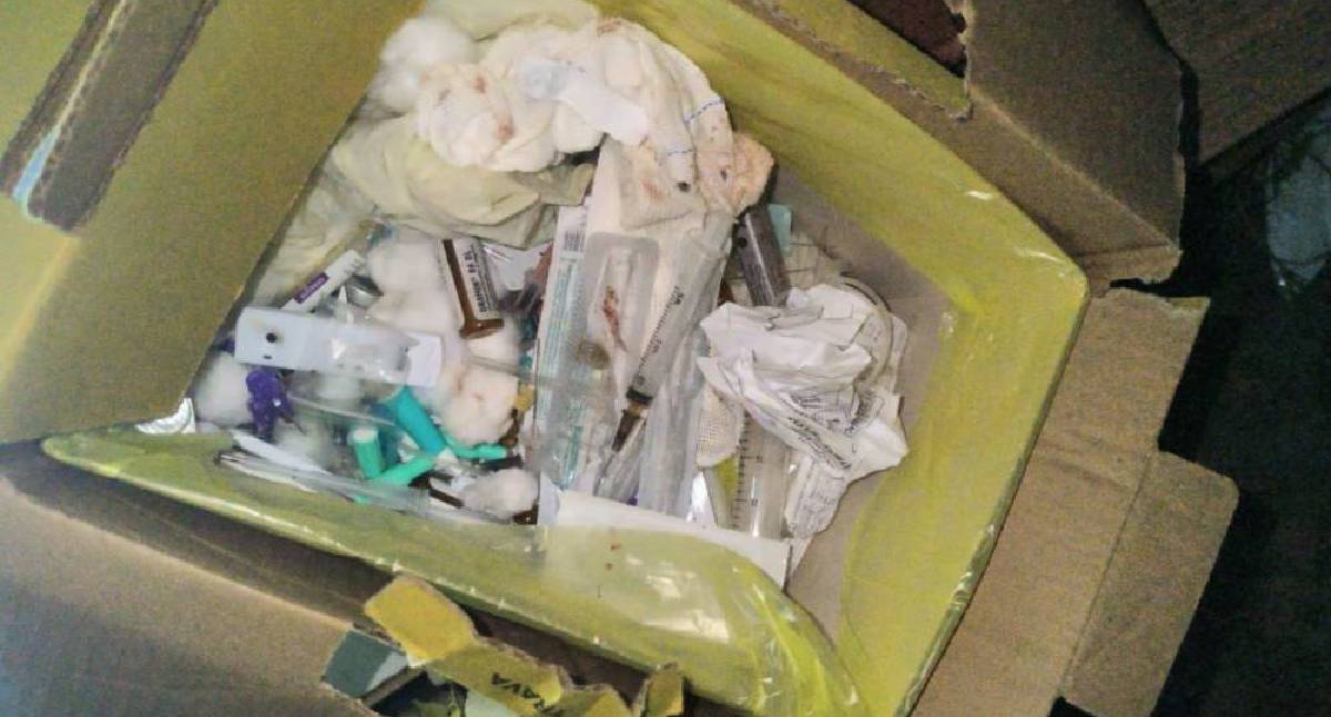 Secretário de Saúde se manifesta: materiais e criança em boca de fumo