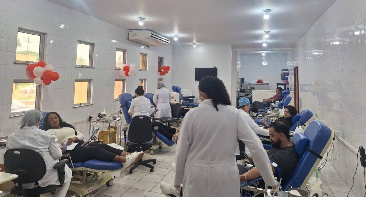 Servidores promovem doação de sangue em Porto Velho: ação solidária fortalece saúde
