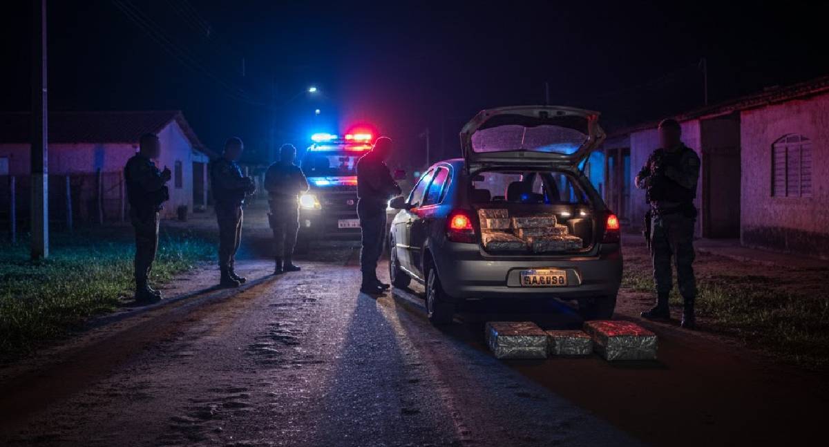 Tráfico em Nova Estrela leva casal à prisão com drogas