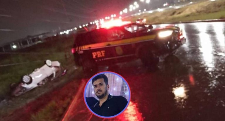 Tragédia na BR-364: morador de Novo Horizonte morre ao capotar carro