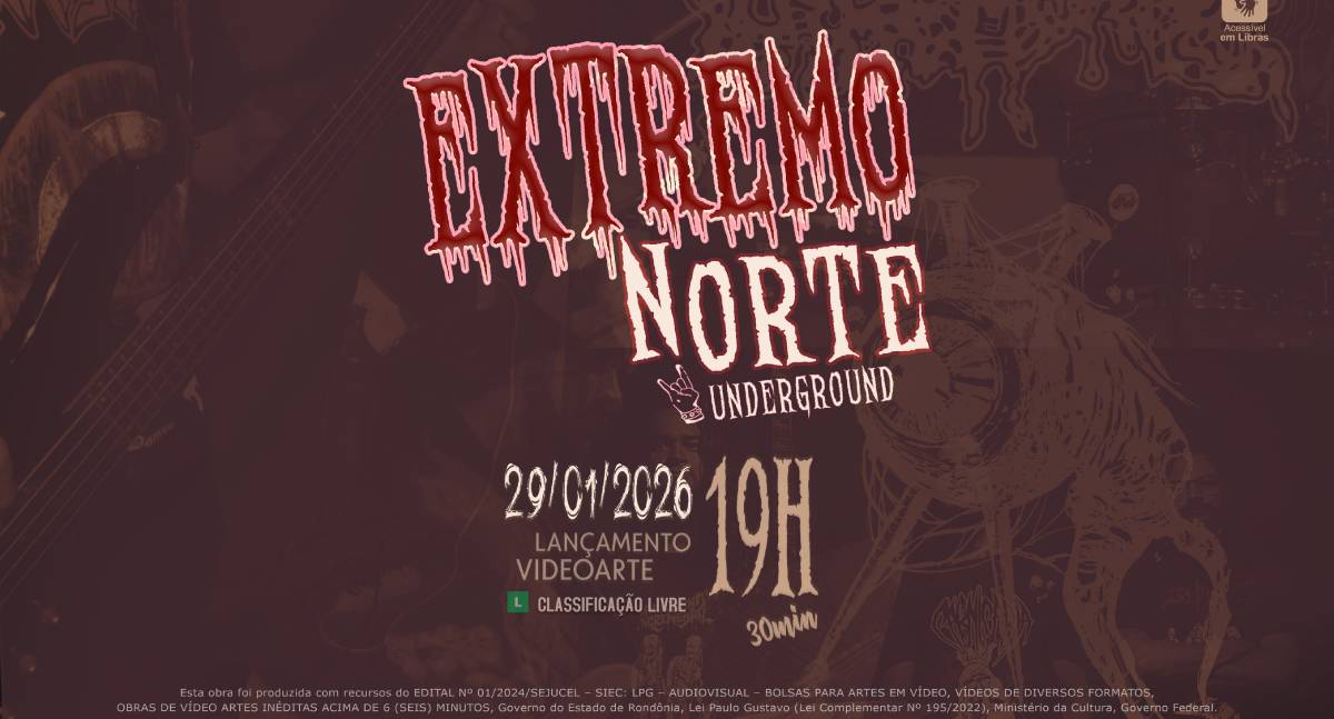 Videoarte valoriza cena underground de Porto Velho com lançamento virtual