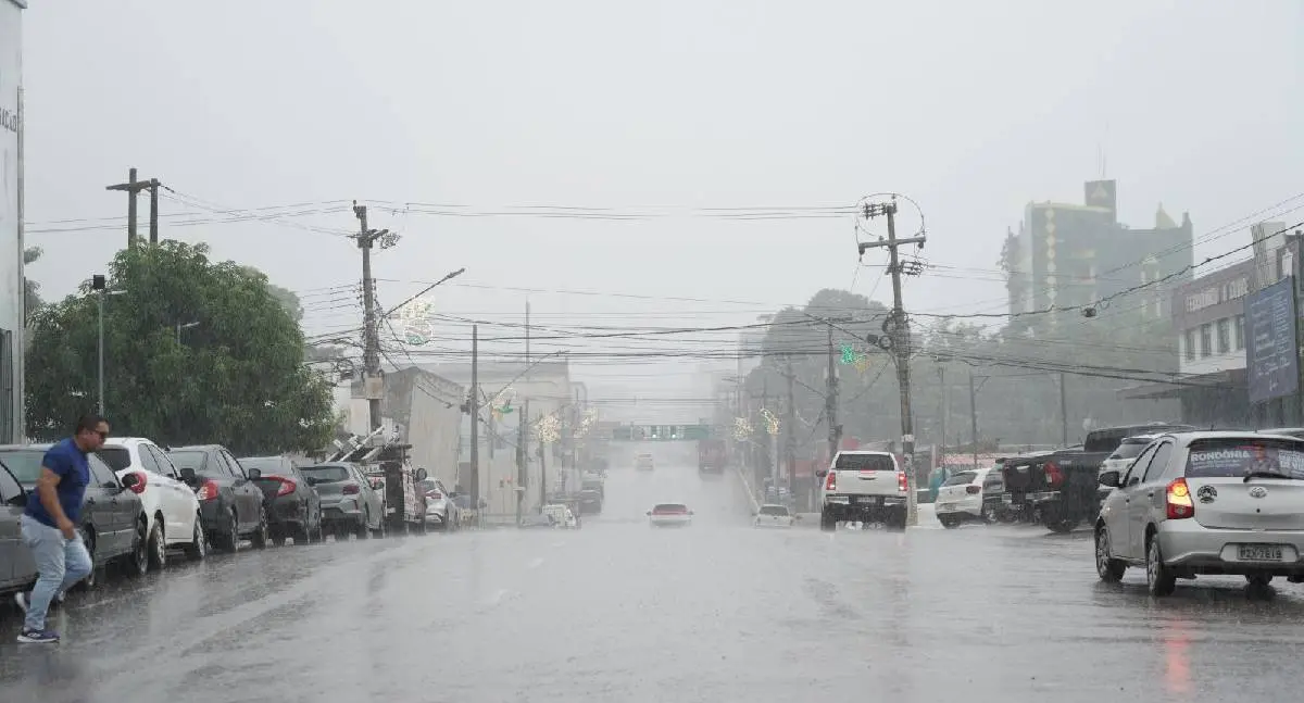 Alerta do INMET em Porto Velho: risco de chuvas e ventos