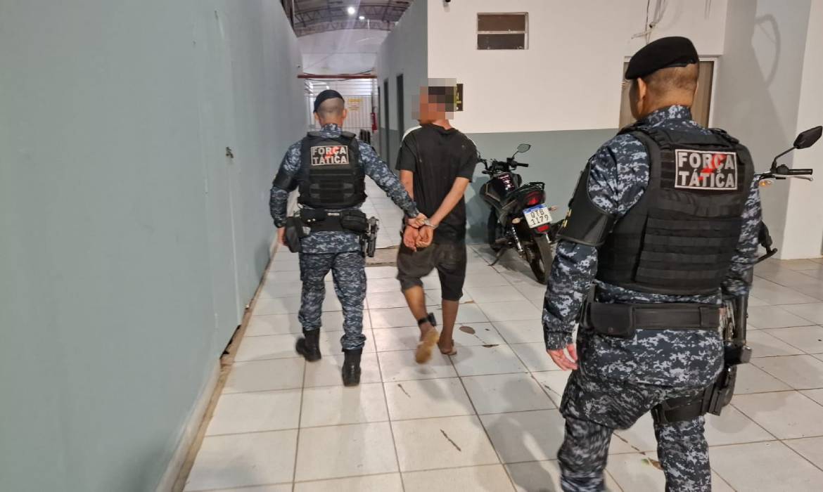 Apenado com tornozeleira é preso após descumprir medida protetiva e ameaçar a mãe em Porto Velho