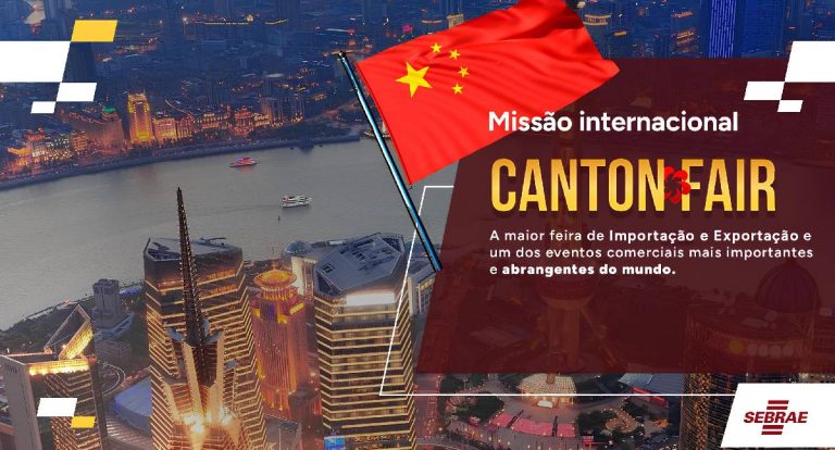 Canton Fair 2026: Sebrae RO abre seleção