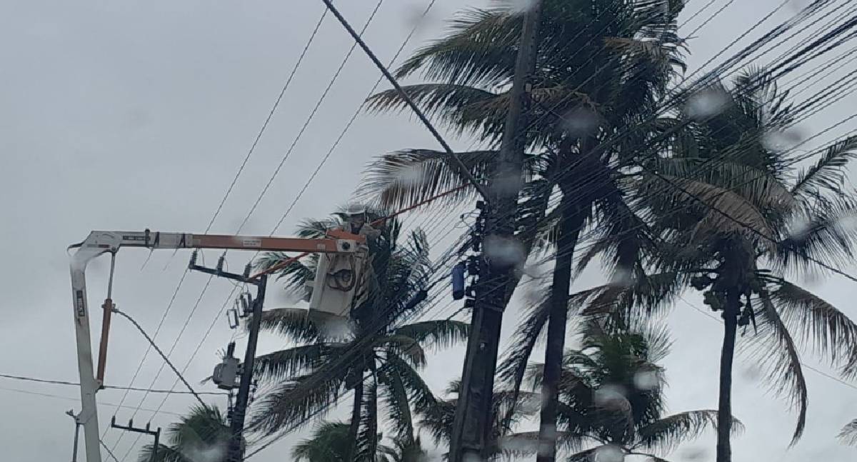 Chuvas intensas: Energisa alerta para riscos elétricos