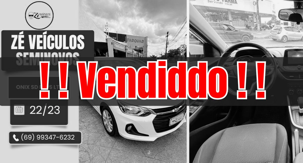 Onix SD Plus LTZ 2023 Automático Com Conforto e Tecnologia na Zé Veículos