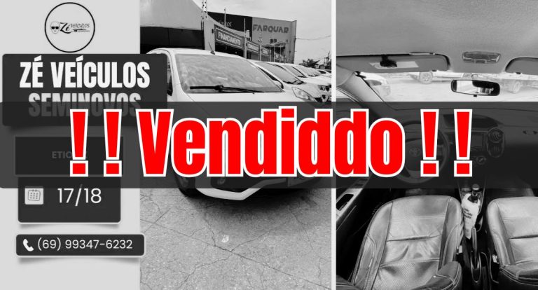 Etios X 2018 Com Confiabilidade Toyota na Zé Veículos