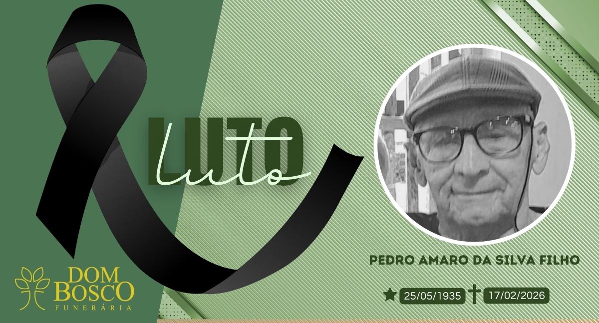 Nota de pesar: Pedro Amaro da Silva Filho