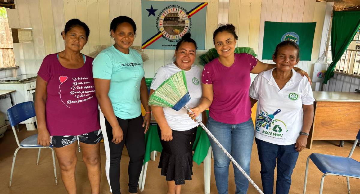 Dra. Taíssa destaca trabalho da Ascanov e geração de renda com reciclagem