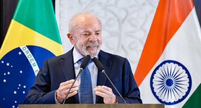 “É importante mostrar para o mundo o momento que vive o Brasil”, diz Lula na despedida da Índia