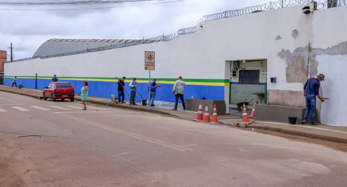 Manutenção e revitalização fortalecem escolas estaduais em Porto Velho