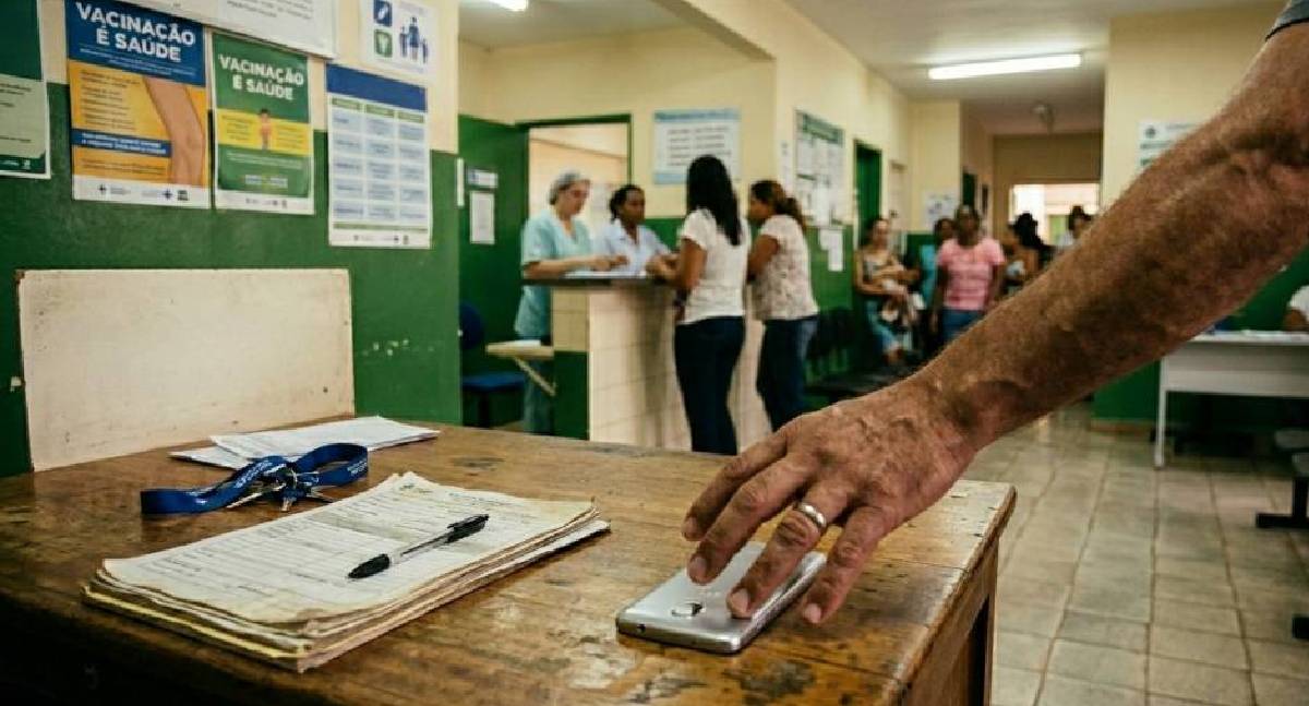 Homem é preso por furtar celular de enfermeira em UBS de Vilhena