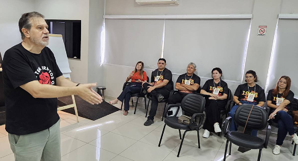 SEEB-RO participa de curso da Contraf-CUT para fortalecer atuação sindical