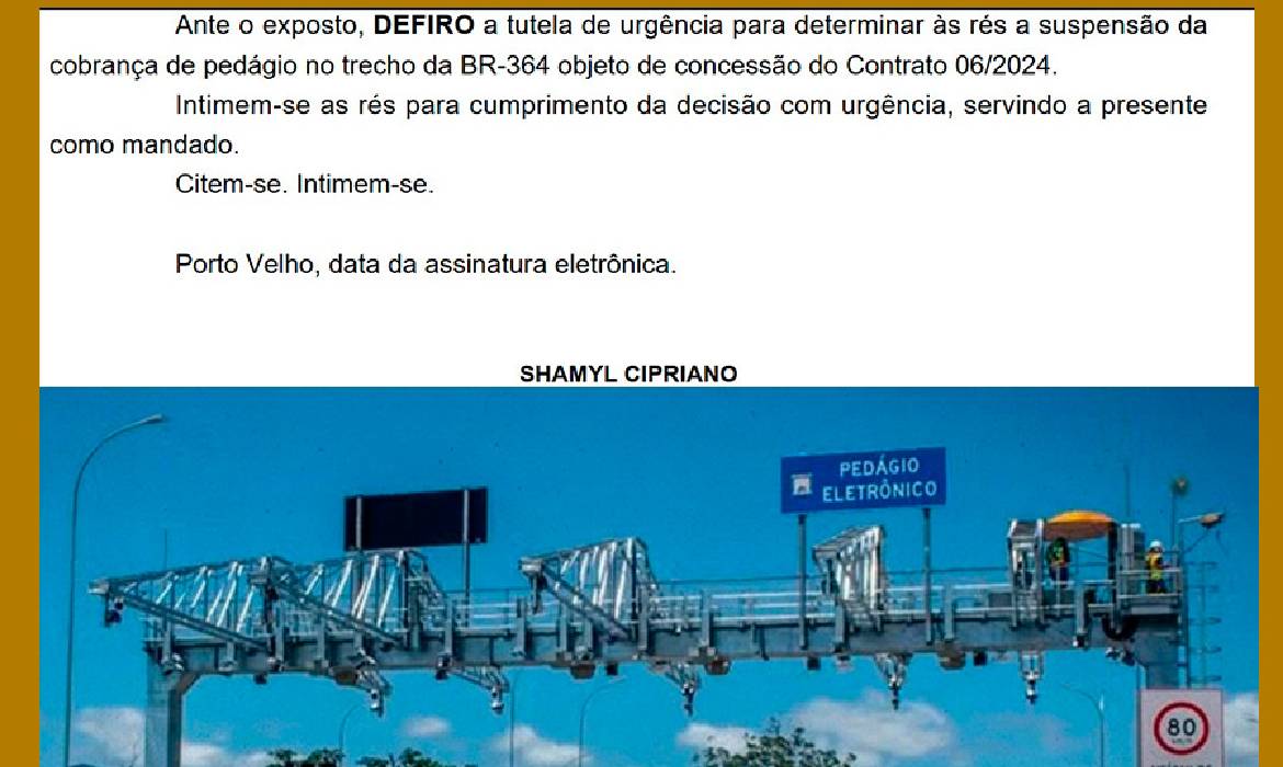 OPINIÃO DE PRIMEIRA – Rondônia em foco: pedágio, política, justiça e segurança pública