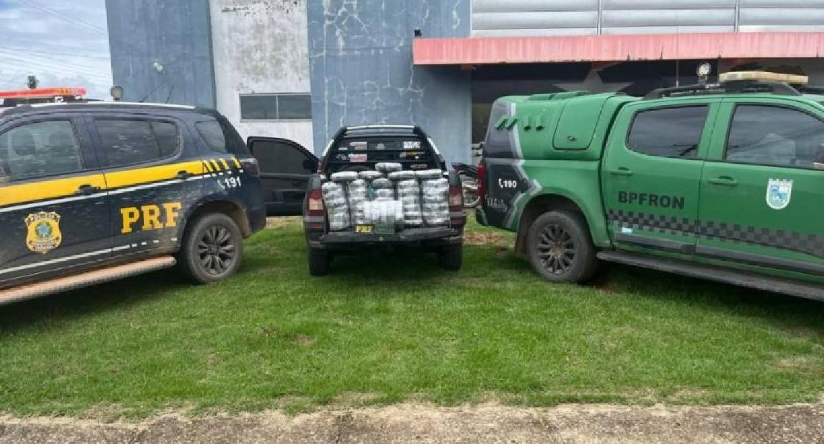 Operação apreende maconha: quatro presos em RO