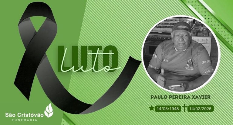 Nota de pesar: Paulo Pereira Xavier