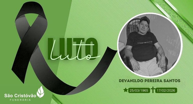 Nota de Pesar: Devanildo Pereira Santos