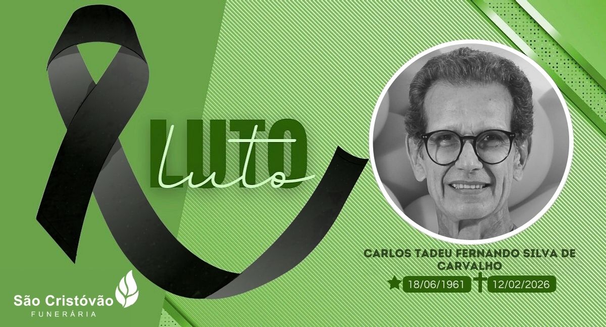 Nota de pesar: Carlos Tadeu Fernando Silva de Carvalho