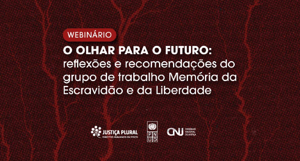 TRT-14 incentiva participação em webinário do CNJ sobre memória da escravidão