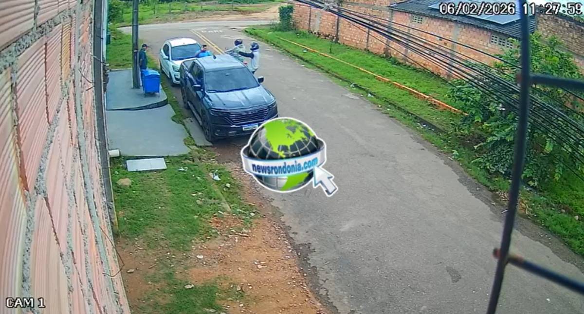 Assalto é registrado em vídeo na zona sul de Porto Velho