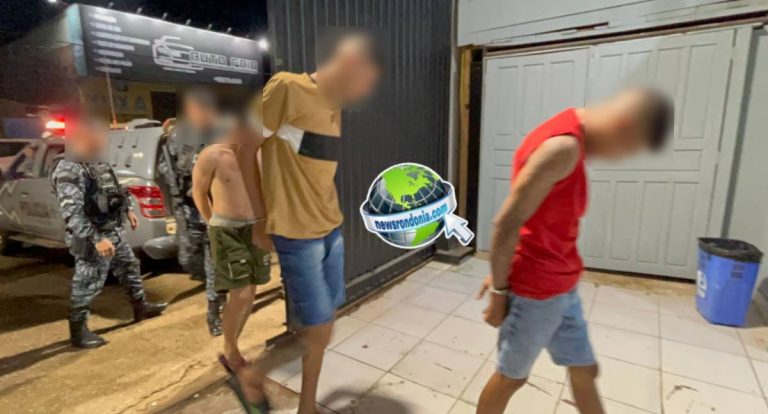 Bando é flagrado com roupas furtadas e drogas na zona leste