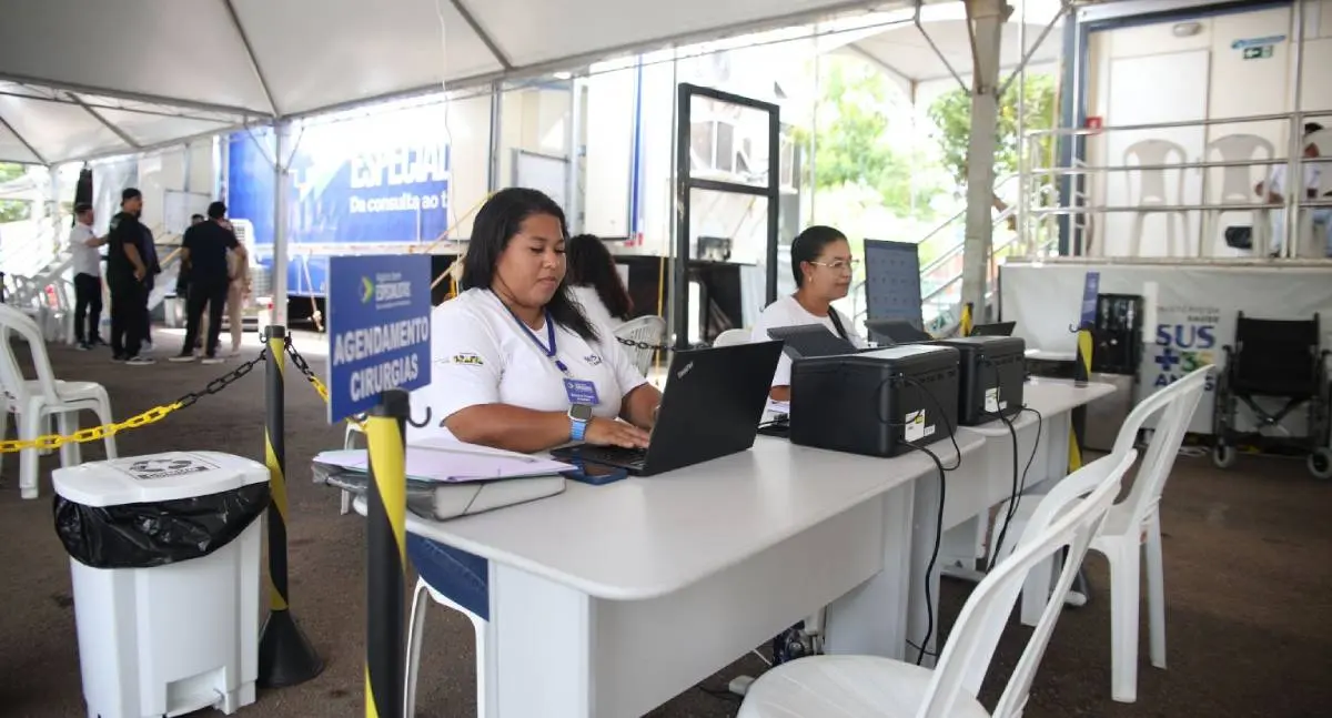 Carreta de oftalmologia reduz fila de mais de mil pacientes em Porto Velho
