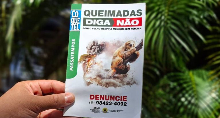 Cartilhas garantem diversão para crianças e jovens em Porto Velho