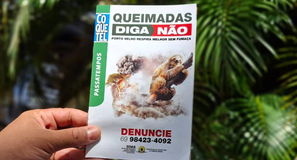 Cartilhas garantem diversão para crianças e jovens em Porto Velho