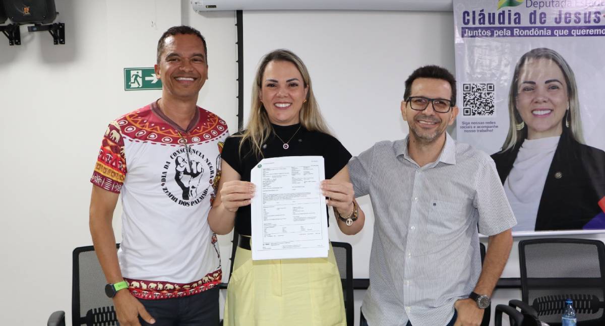 Cláudia de Jesus garante R$ 581 mil para centro esportivo