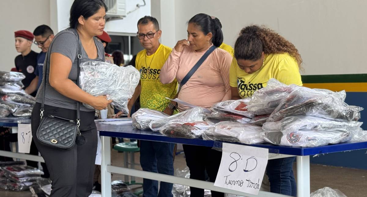 Colégio Tiradentes da PM de Guajará-Mirim recebe emenda de R$ 348 mil para uniformes escolares