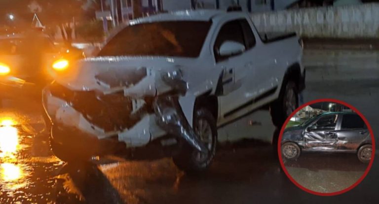 Colisão entre carros mobiliza bombeiros em RO