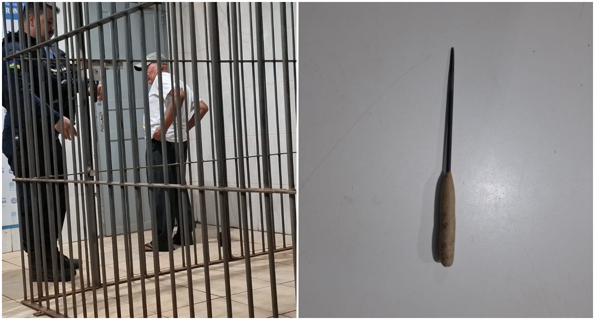 Idoso é detido após ameaçar criança em residencial de Porto Velho