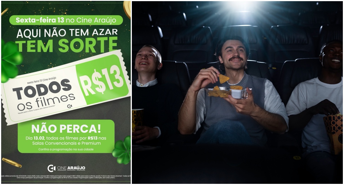 Ingressos a R$ 13 movimentam cinema na capital
