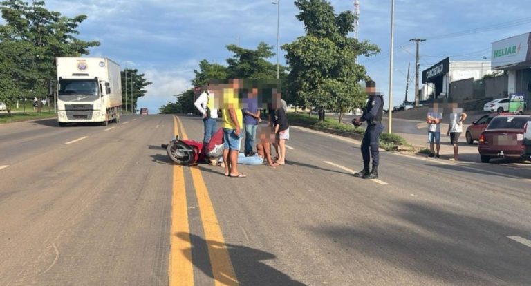 Conversão irregular causa acidente com feridos na BR 364