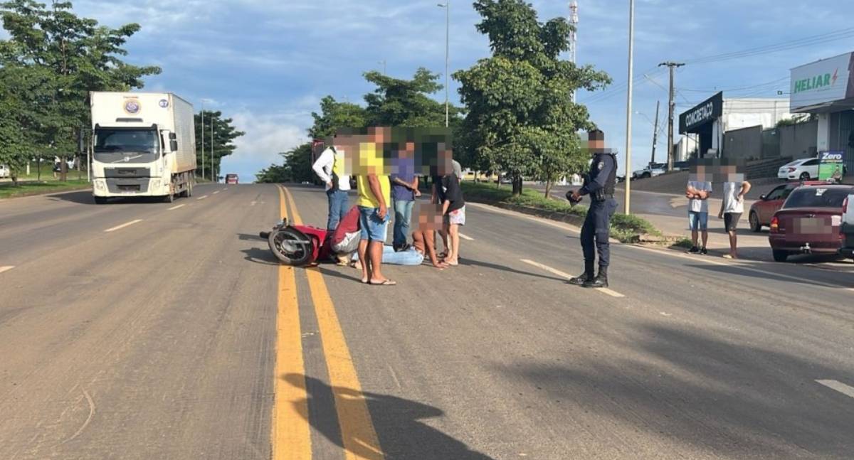 Conversão irregular causa acidente com feridos na BR 364