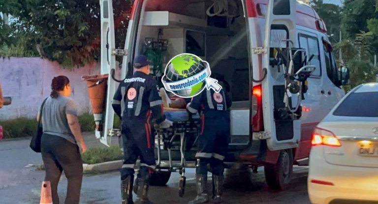 Criança fica ferida em grave acidente entre motos na zona norte