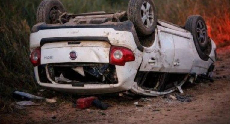 Criança morre em capotamento durante socorro a baleado em RO