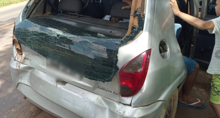 Dois acidentes de trânsito causam danos materiais em RO