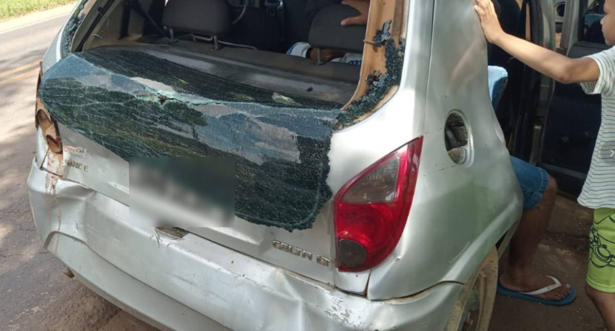 Dois acidentes de trânsito causam danos materiais em RO