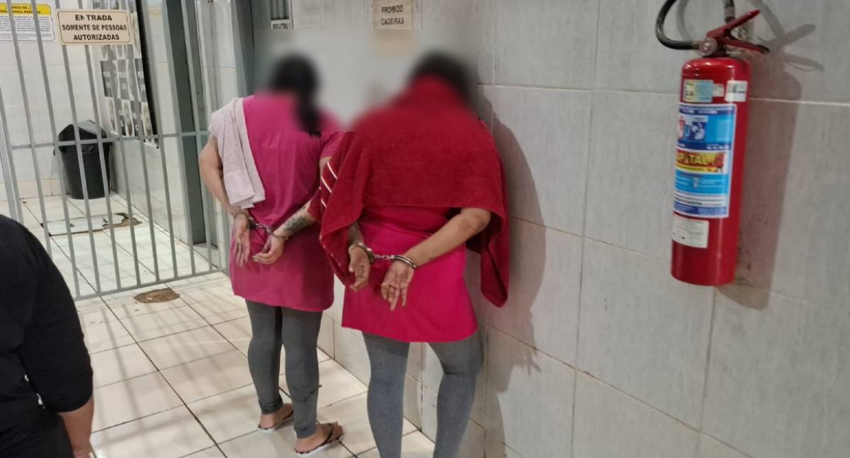 Duas mulheres são presas com drogas no Presídio Urso Panda